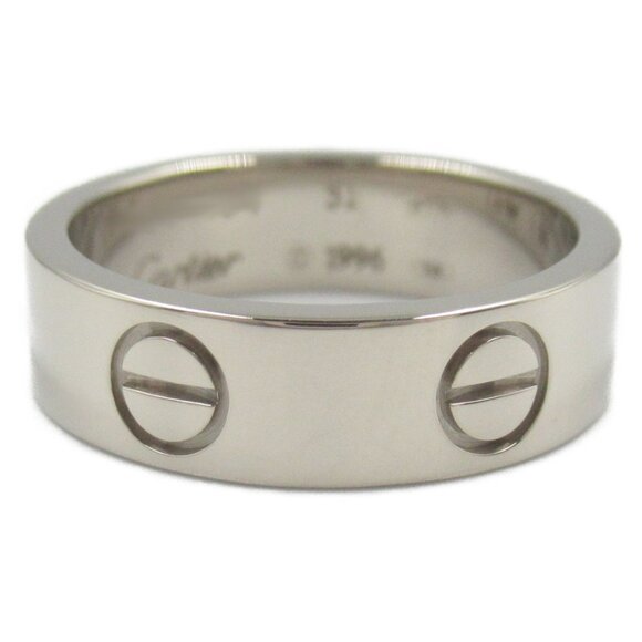 CARTIER 18k White Gold Love Ring - Picture 4 of 8